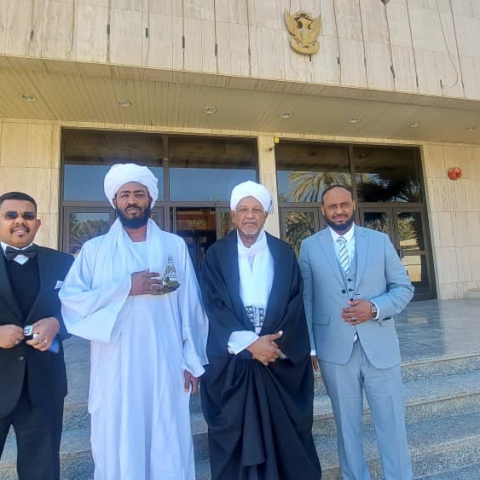 وزير الشؤون الدينية والأوقاف يلتقي بسفير السودان بالمملكة العربية السعودية - الرياض